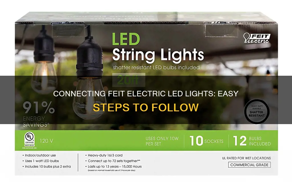 how to connect feit electric led lights