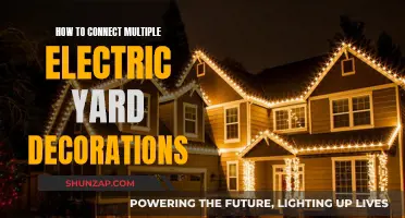 Smartly Connect Your Yard Decorations for a Festive Display
