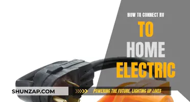 RV Electrical Connection: Home Power Setup