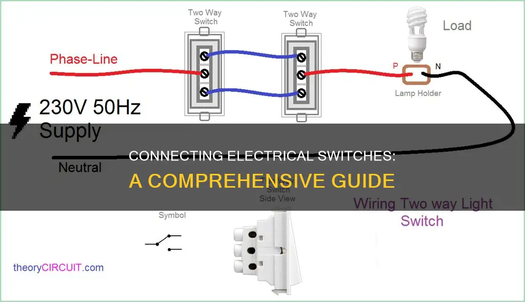 how to connect two electrical switches together