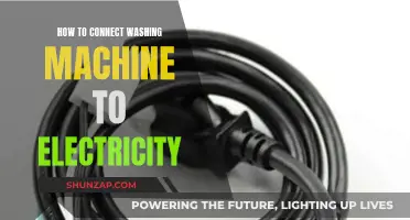 Washing Machine Setup: Connecting to Power Safely