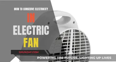 Conserving Electricity: Tips for Your Electric Fan