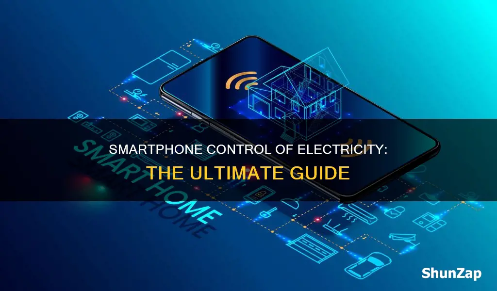 how to control electricity with your phone