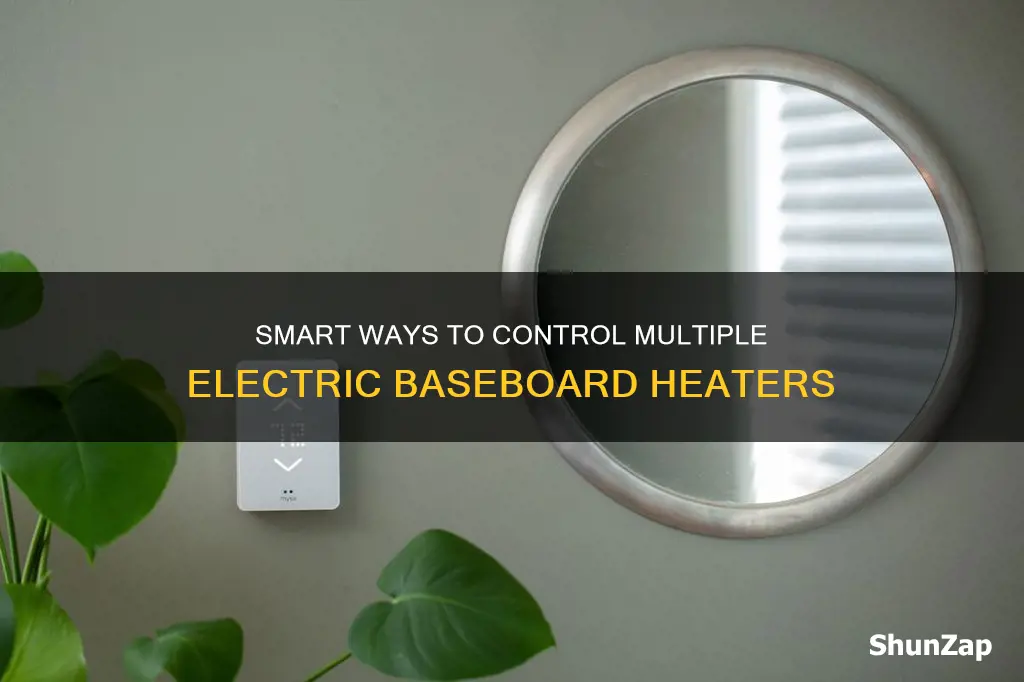 how to control multiple electric baseboard heaters
