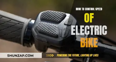 Mastering Electric Bike Speed Control: A Comprehensive Guide