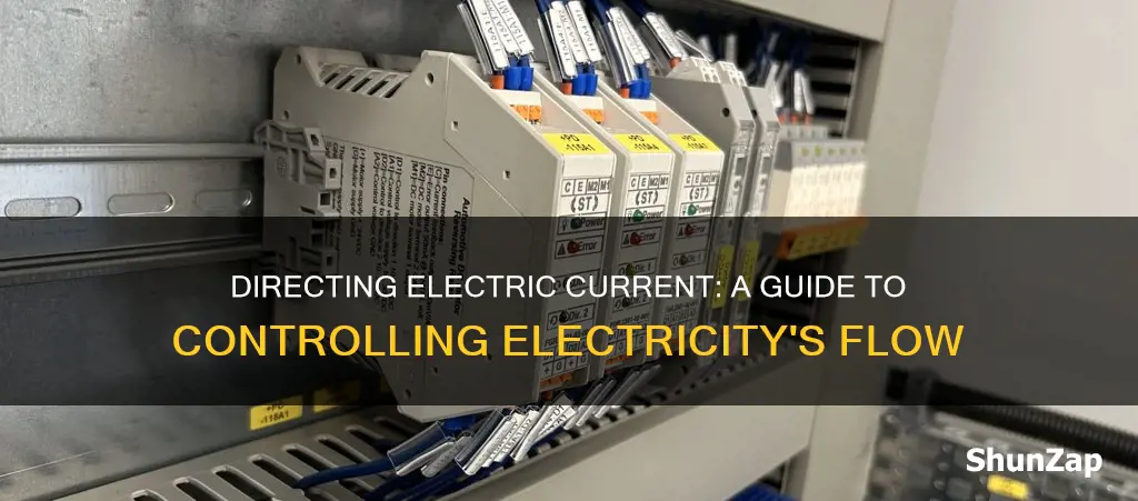 how to control the direction of electricity