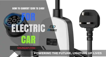 Convert 120V to 240V for Faster Electric Vehicle Charging