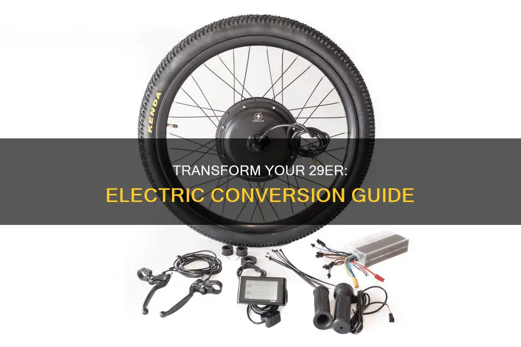 how to convert a 29er to electric