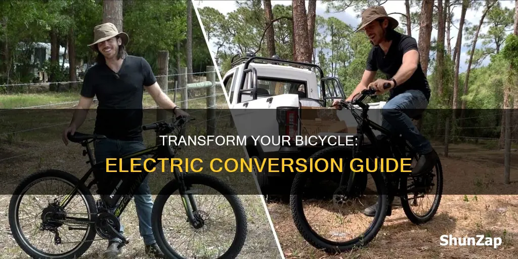 how to convert a bicycle to electric