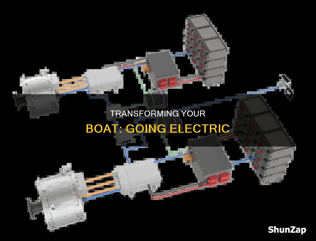 how to convert a boat to electric