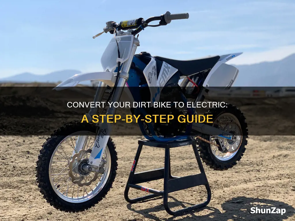 how to convert a dirt bike to electric