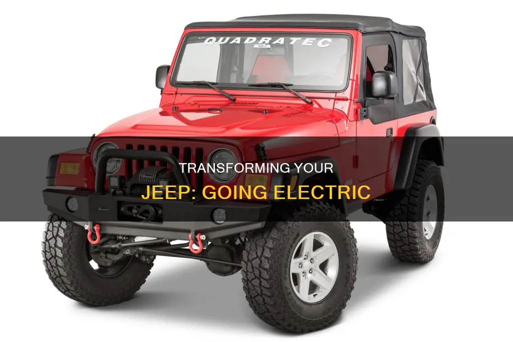 how to convert a jeep to electric