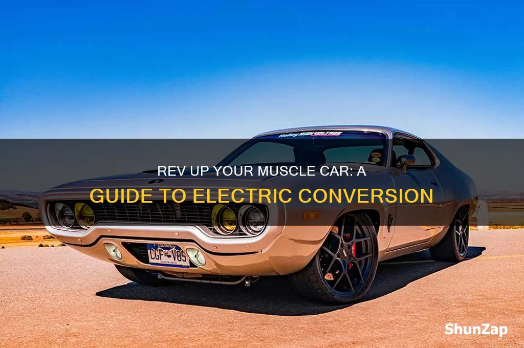 how to convert a muscle car to electric