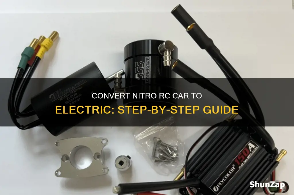 how to convert a nitro car to electric