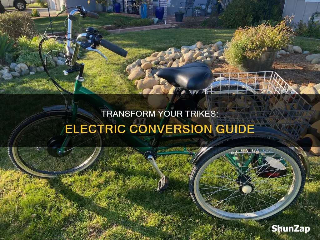 how to convert a trike into electric