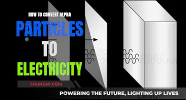 Converting Alpha Particles to Electricity: A Viable Option?