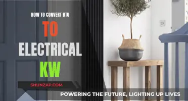 Converting BTU to Electrical Kilowatts: A Simple Guide