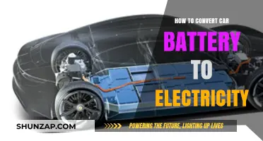 Convert Your Car Battery to Electricity: A Step-by-Step Guide