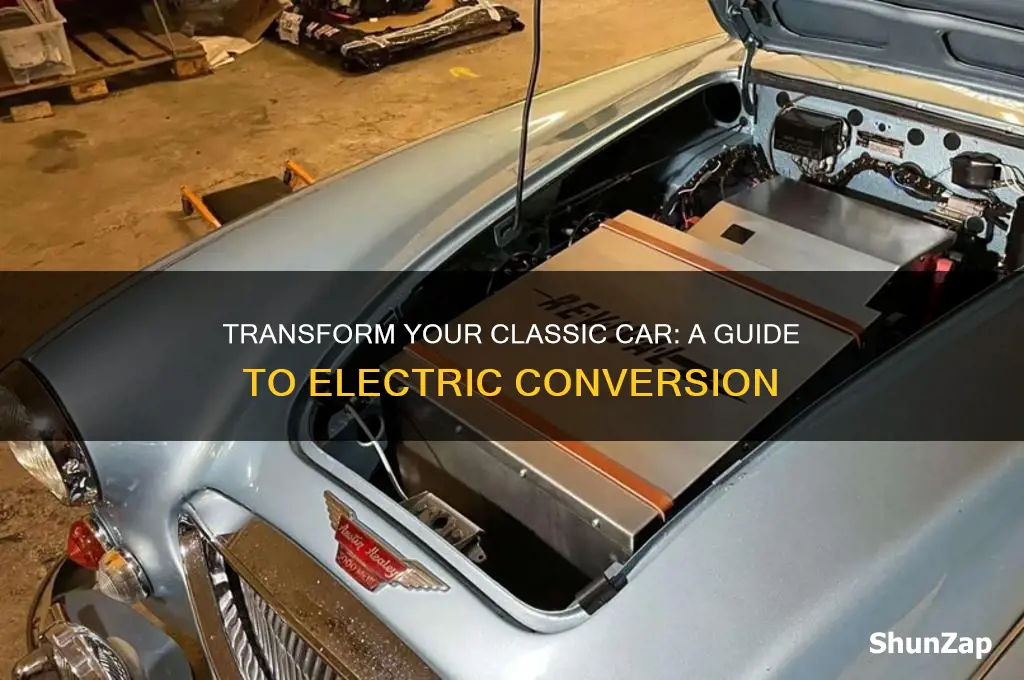 how to convert classic car to electric