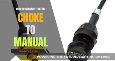 Converting Choke: Electric to Manual