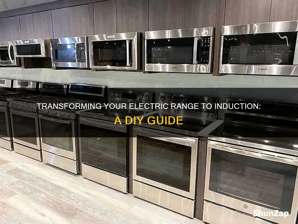 how to convert electric range to induction