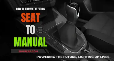 Converting Electric Seats to Manual: A Step-by-Step Guide