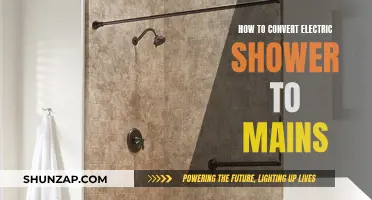Switching Showers: Converting Electric to Mains