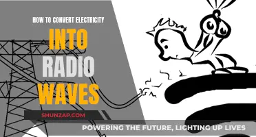 Converting Electricity to Radio Waves: The Science Behind It