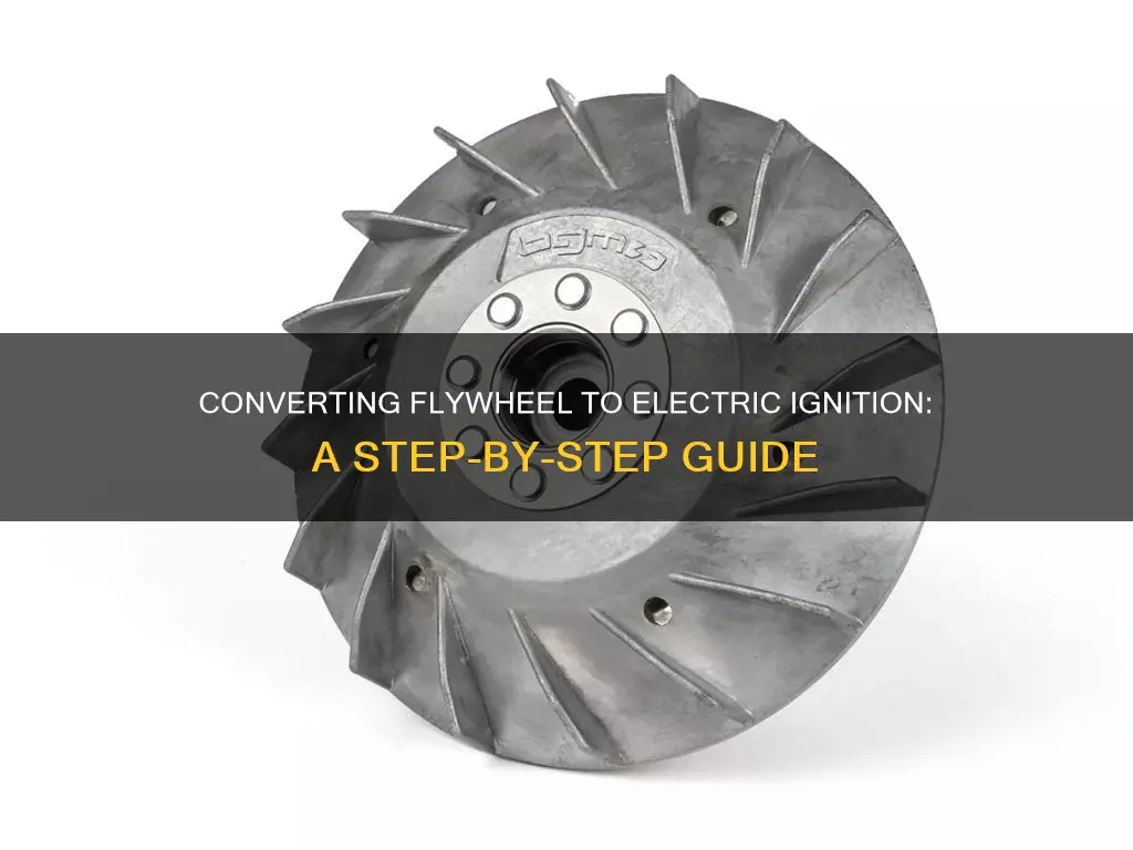 how to convert flywheel to electric ignition