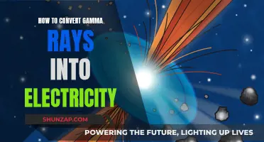 Harvesting Gamma Rays: Electricity's New Frontier