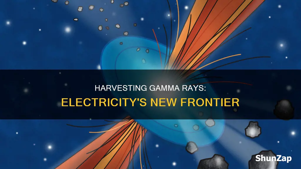 how to convert gamma rays into electricity