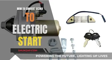 Transforming GX340: Electric Start Conversion Guide
