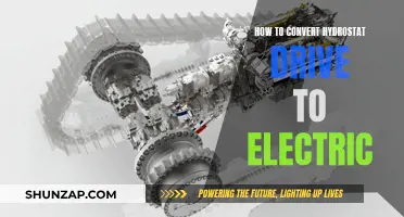 Converting Hydrostat Drive to Electric: A Step-by-Step Guide
