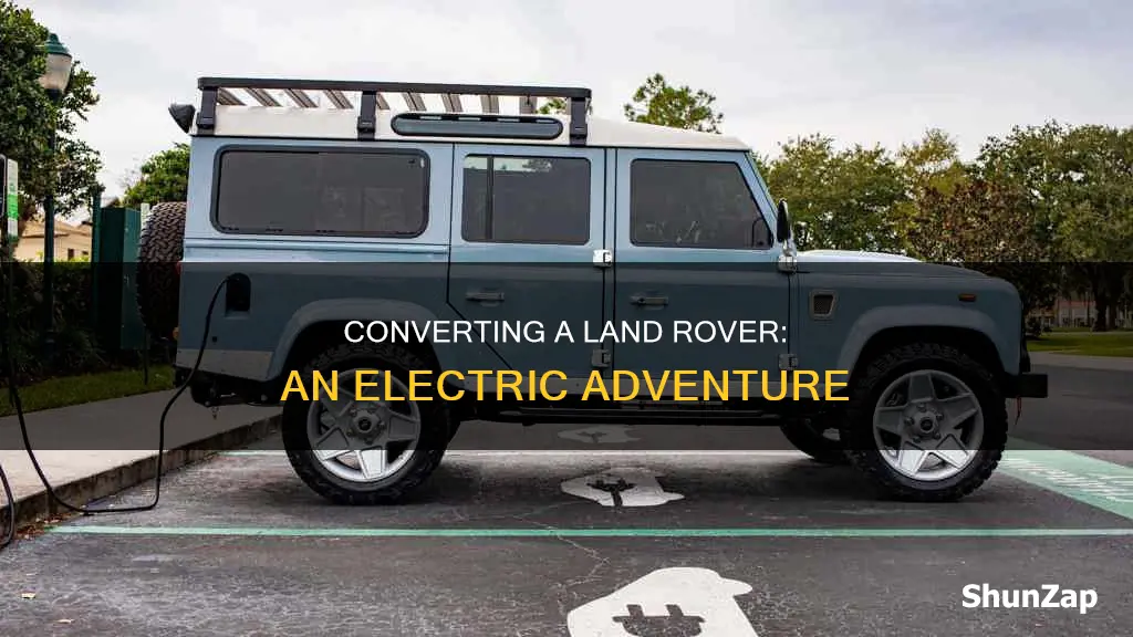 how to convert land rover to electric