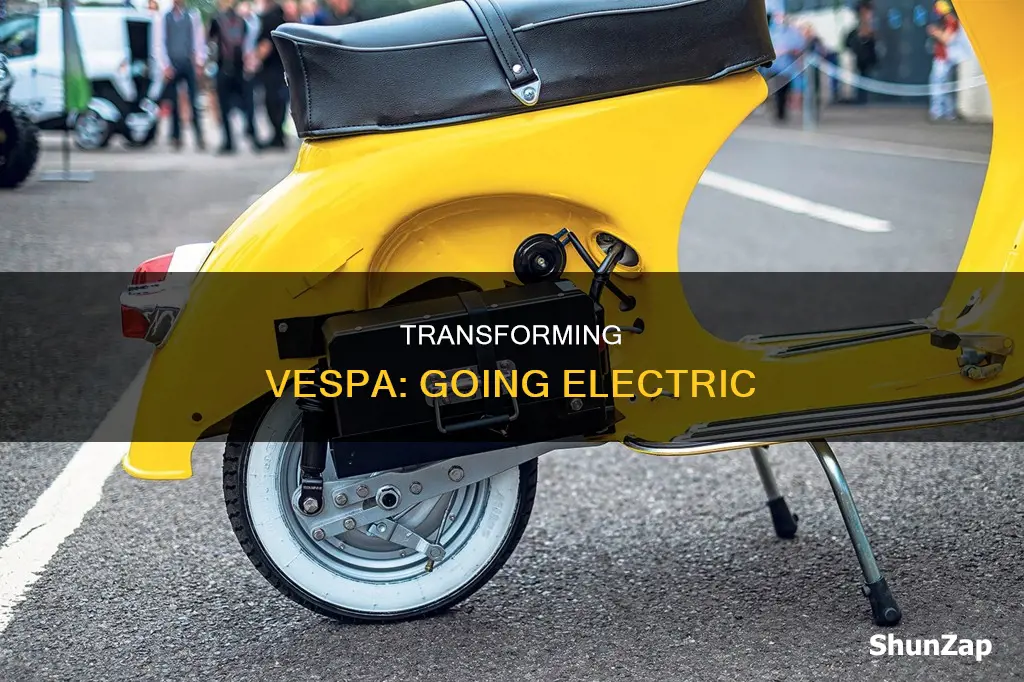 how to convert my vespa to electric