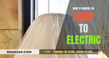 Converting Oil Lamps: Electric Makeover Guide