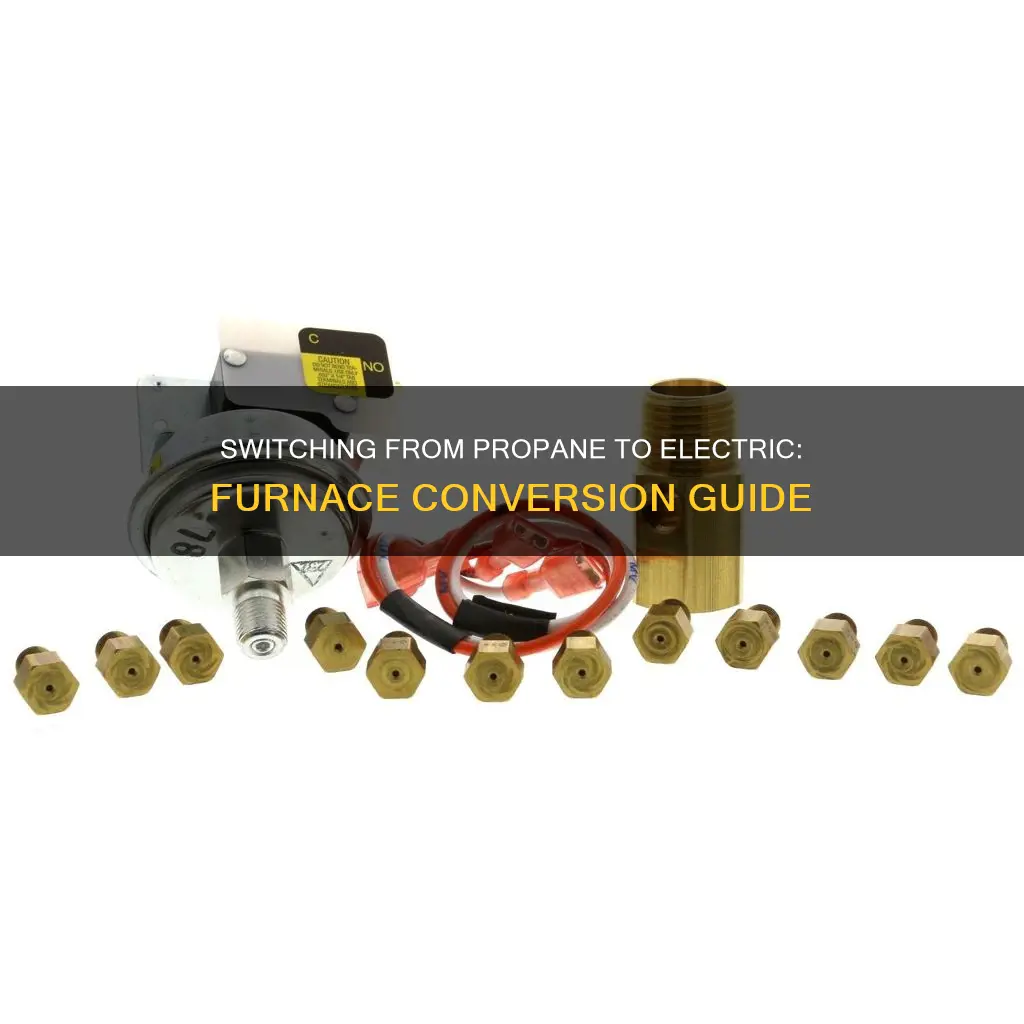 how to convert propane furnace to electric