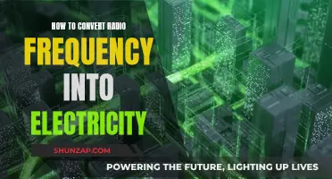 Harvesting Radio Waves: Converting RF to Electricity