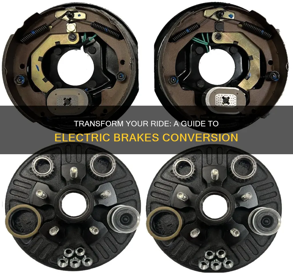 how to convert vehicle brakes to electric