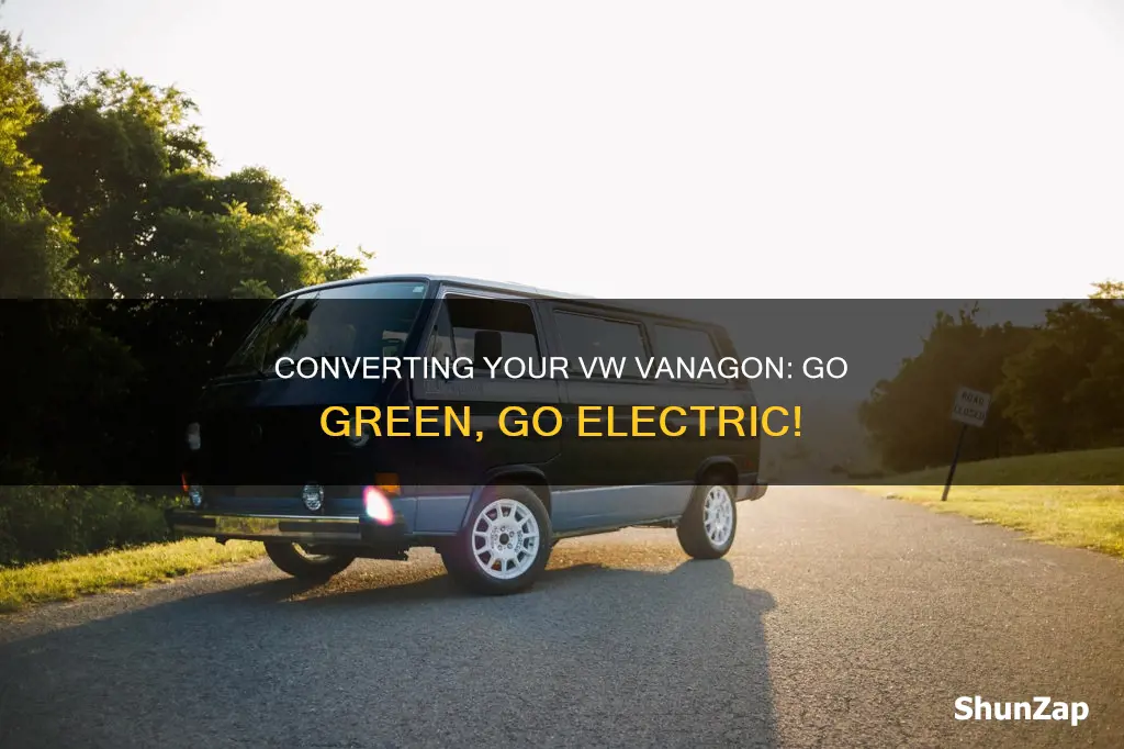 how to convert vw vanagon to electric