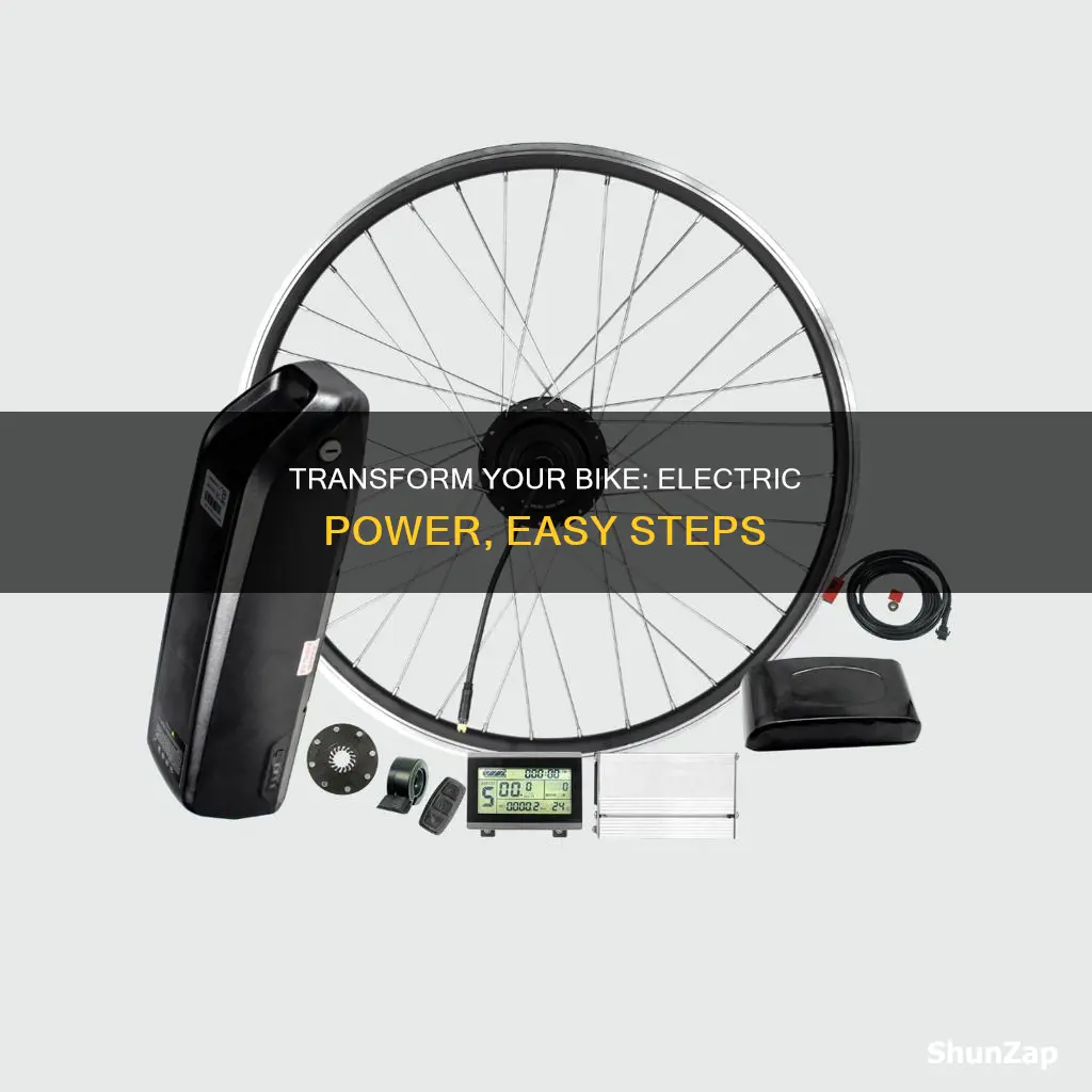 how to convert your bike into electric