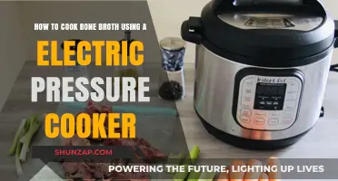 Simmering Simplicity: Electric Pressure Cooker Bone Broth Recipe