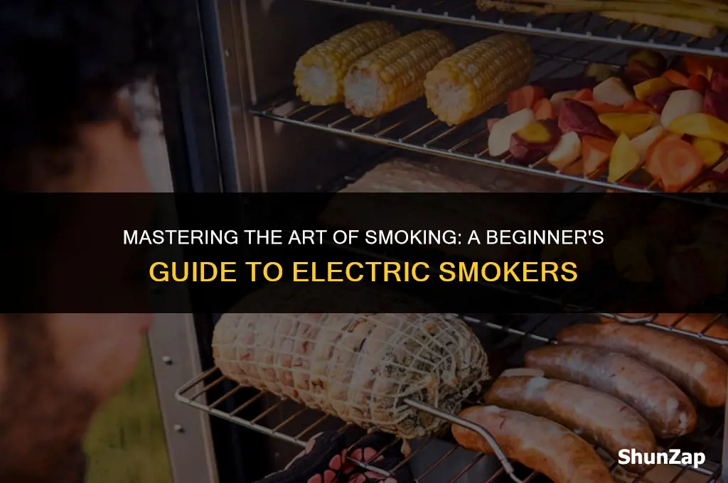 how to cook using an electric smoker
