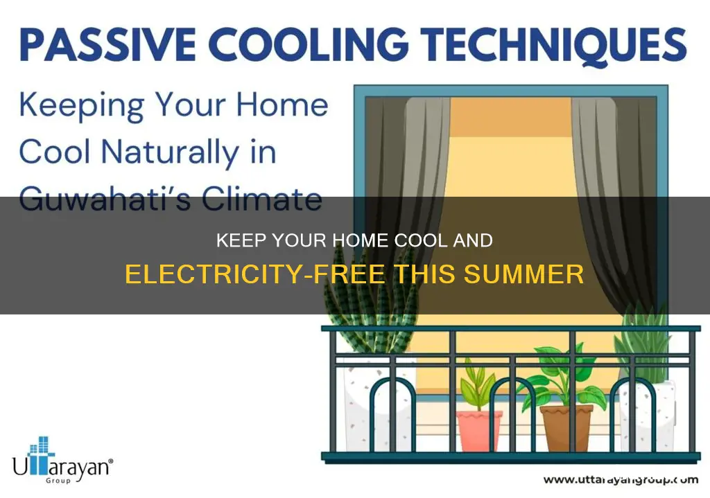 how to cool a home without electricity