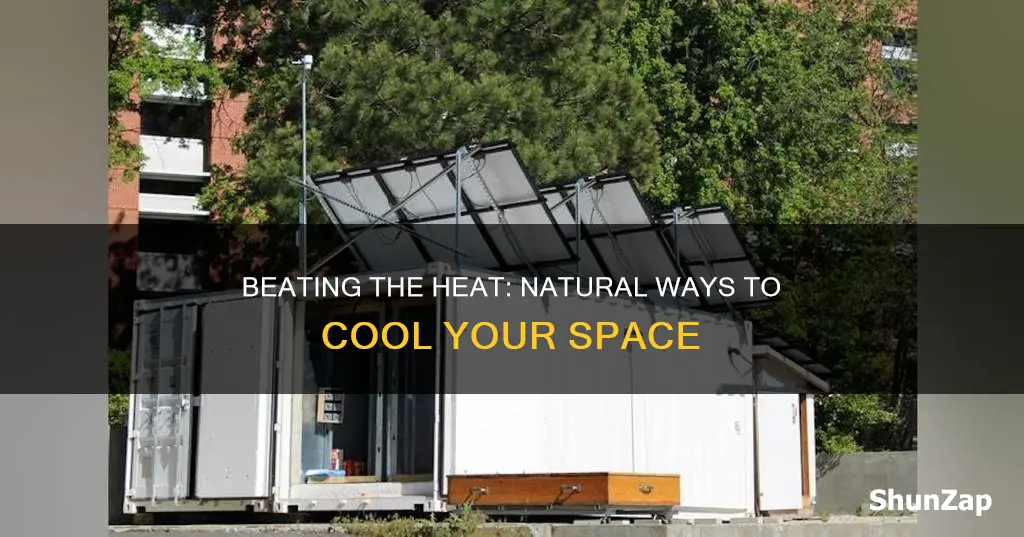 how to cool the air without electricity