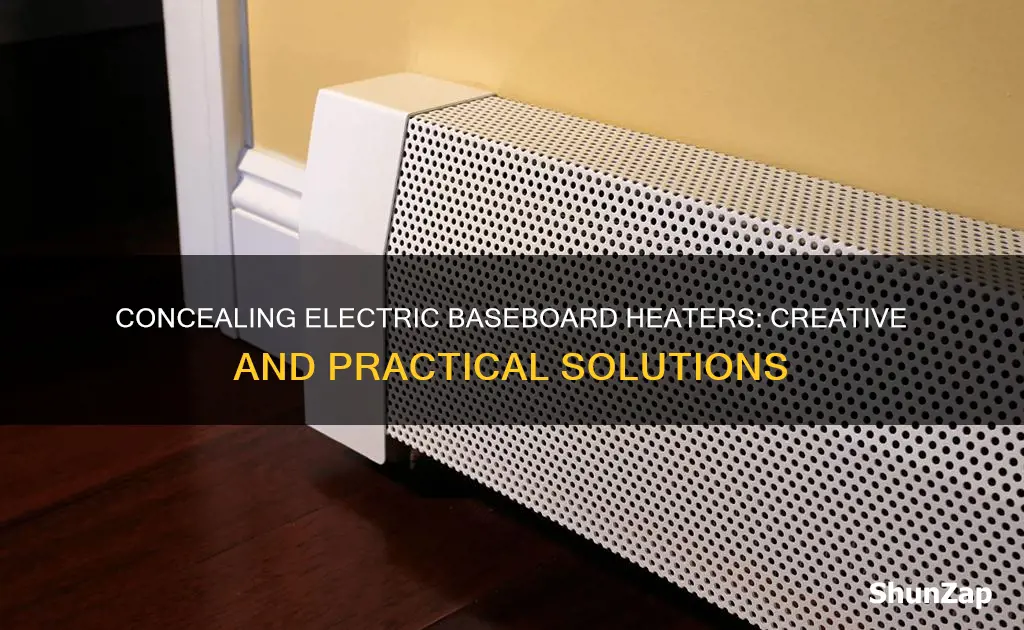 how to cover electric base board heaters