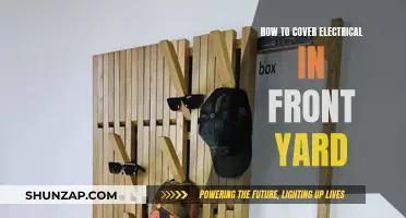 Concealing Electrical Eyesores in Your Front Yard