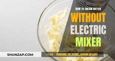 Creaming Butter: Electric Mixer Alternatives