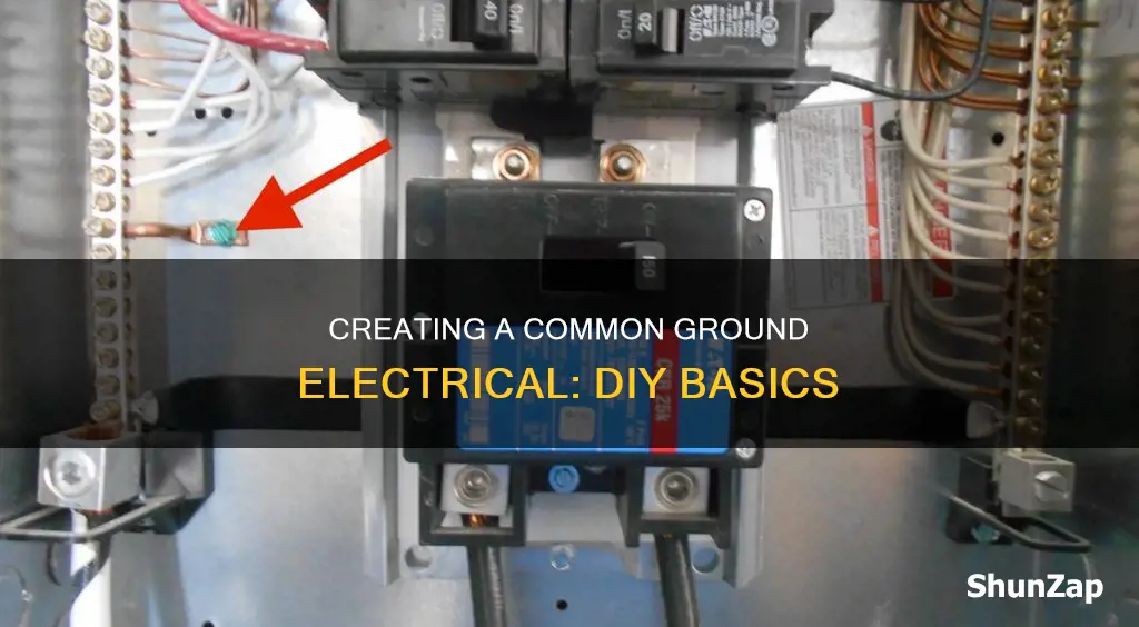 how to create a common ground electrical
