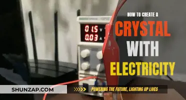 Creating Crystals: Electric Current Method